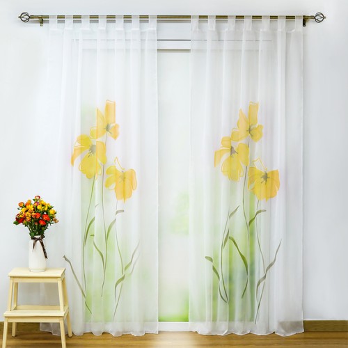 Gardine stores mit schlaufen - gardine,