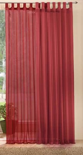 Schlaufenschal uni transparent