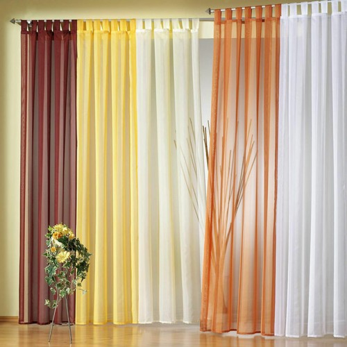 Gardinen schlaufenschal voile - gardinen,