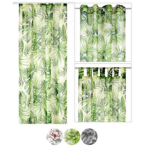 Gardine 140x245cm voile - 140x245cm,