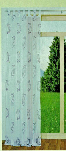 Schlaufenschal kreise gardine - schlaufenschal,