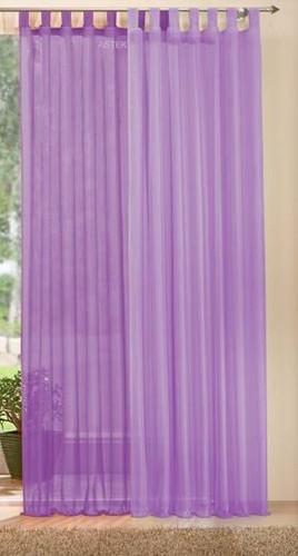 Schlaufenschal uni transparent