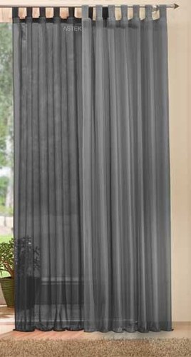 Schlaufenschal uni transparent